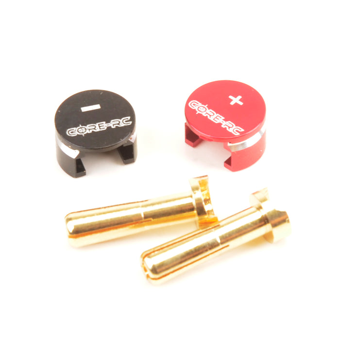 Low Profile Heatsink Bullet Plug Grips 4mm