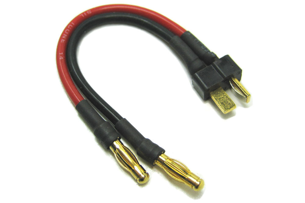 Male Deans to 2 x 4.0mm Male Connector Adaptor