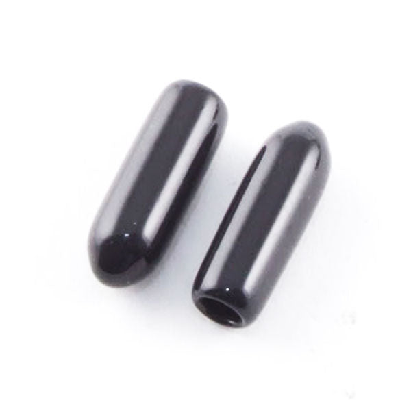 Black Aerial Caps - 2pcs