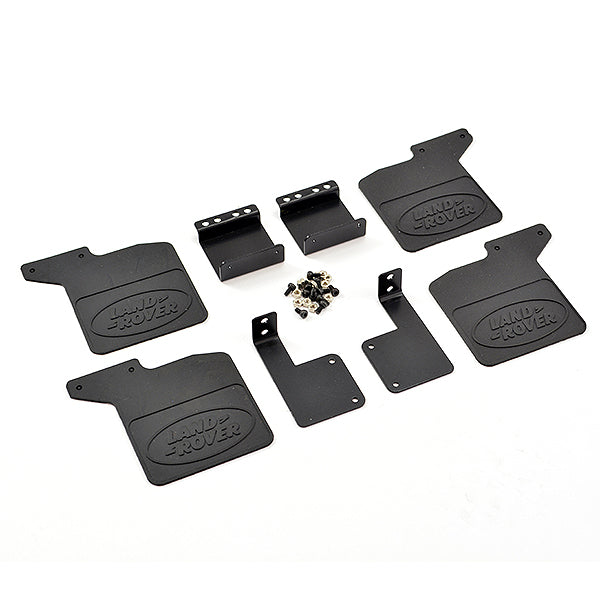 TRX-4 Rubber Mud Flaps & Alloy Mounts for the Defender