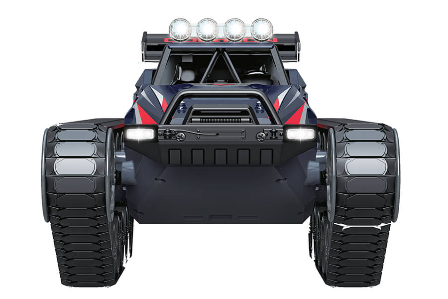 Buzzsaw Xtreme 1/12th Electric All Terrain Tracked Vehicle Ready To Run - Blue