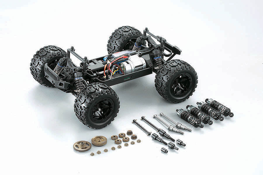 Tracer 1/16th Electric 4WD Monster Truck Ready To Run - Blue