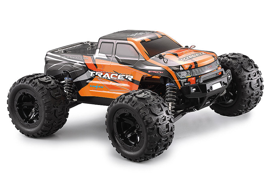Tracer 1/16th Electric 4WD Monster Truck Ready To Run - Orange