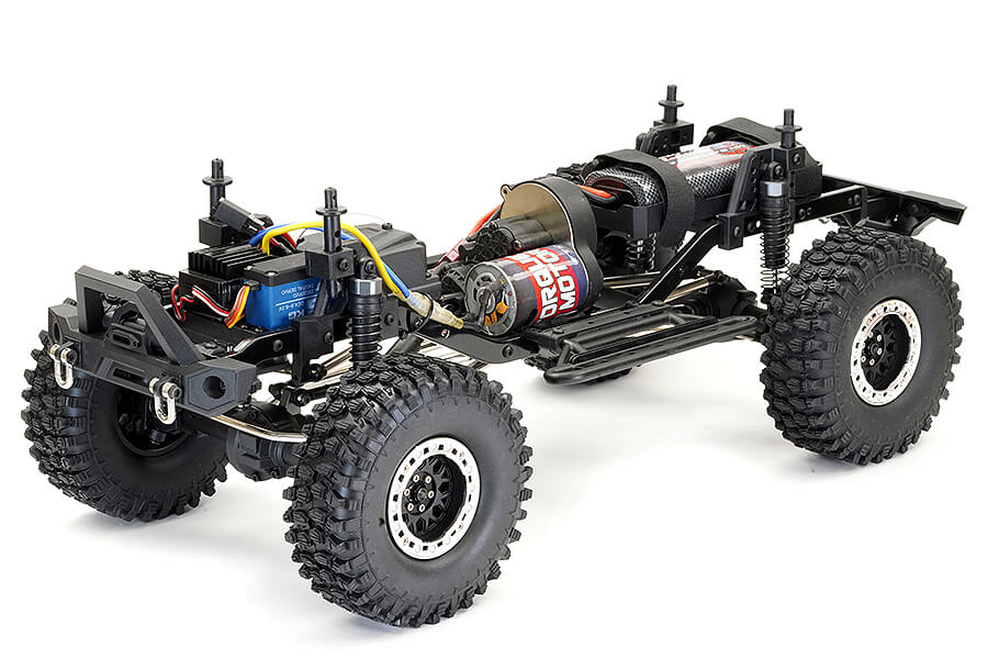 Outback Fury 2.0 4x4 1/10th Trailer Crawler Ready To Run - Red