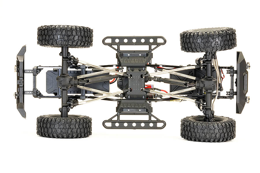 Outback Fury 2.0 4x4 1/10th Trailer Crawler Ready To Run - Red