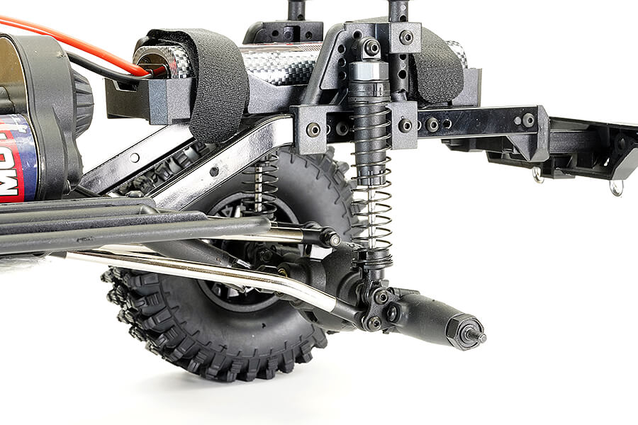 Outback Fury 2.0 4x4 1/10th Trailer Crawler Ready To Run - Red