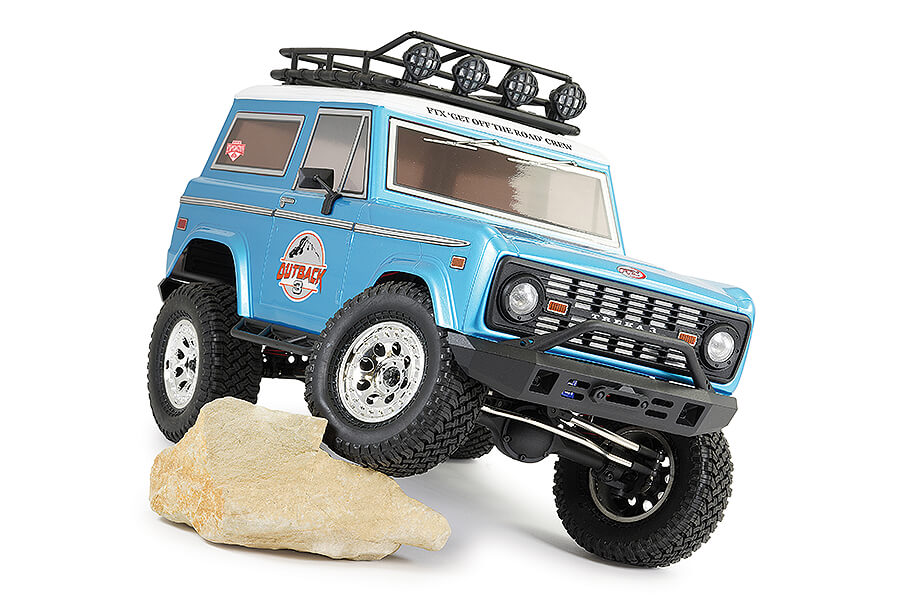 FTX Outback 3.0 Treka 1/10th Trail Crawler Ready To Run - Blue FTX5594B ...