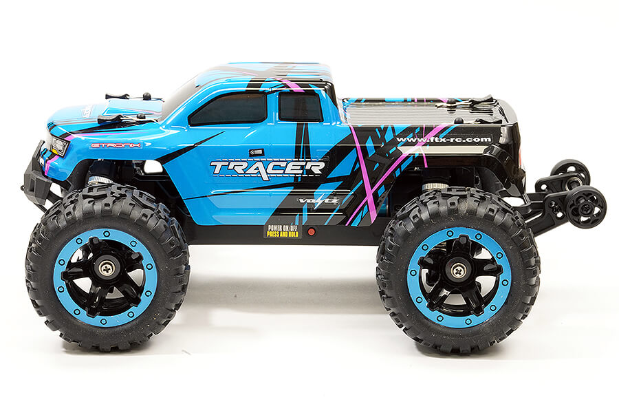 Tracer 1/16th Electric Brushless 4WD Monster Truck Ready To Run - Blue