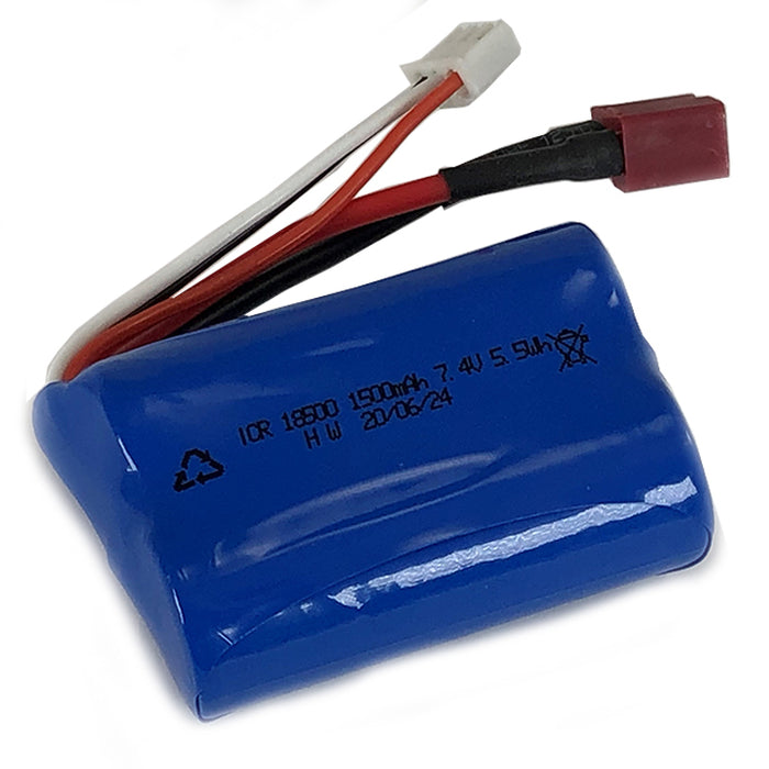 Tracer 1300mah 7.4v Li-ion Battery with Deans