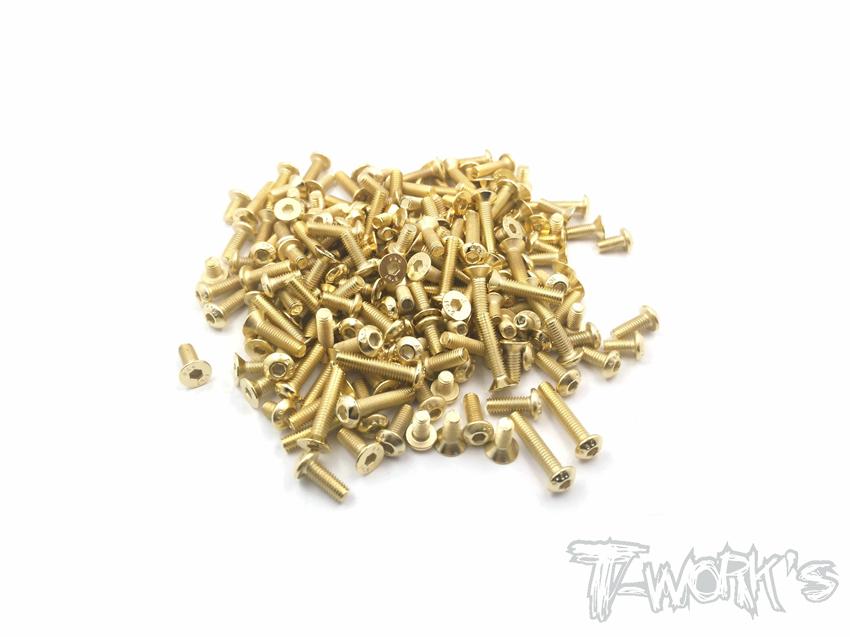 Screw Set for Kyosho TKI4 - Gold