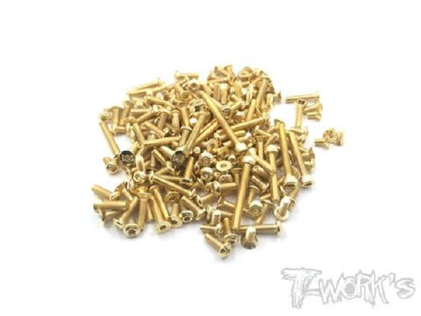 Screw Set for HB Racing D819 - Gold