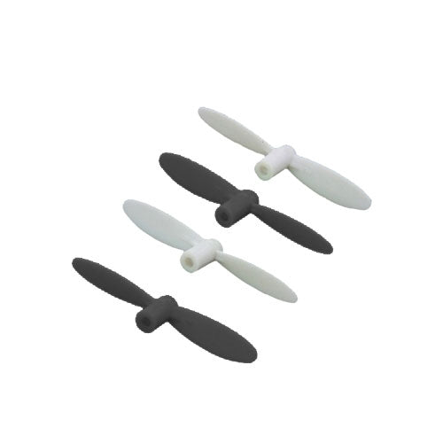 Q4 Nano Quadcopter Propellers - 2 White / 2 Black
