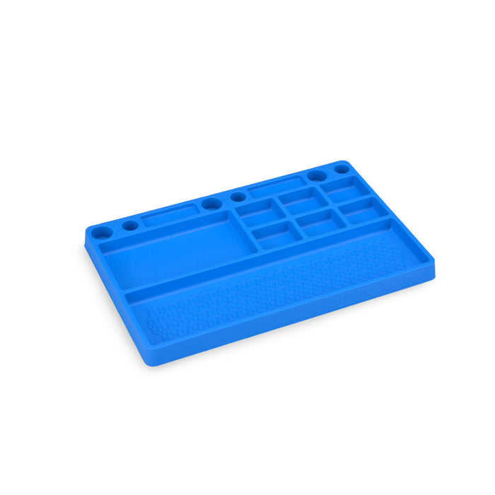 Parts Tray - Rubber Material - Blue