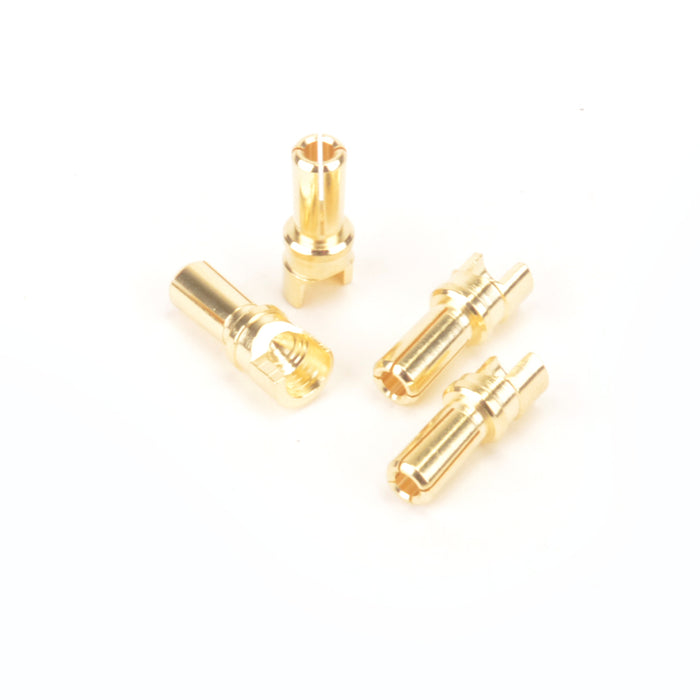 Bullet 3.5mm Plugs Male Only - 4pcs