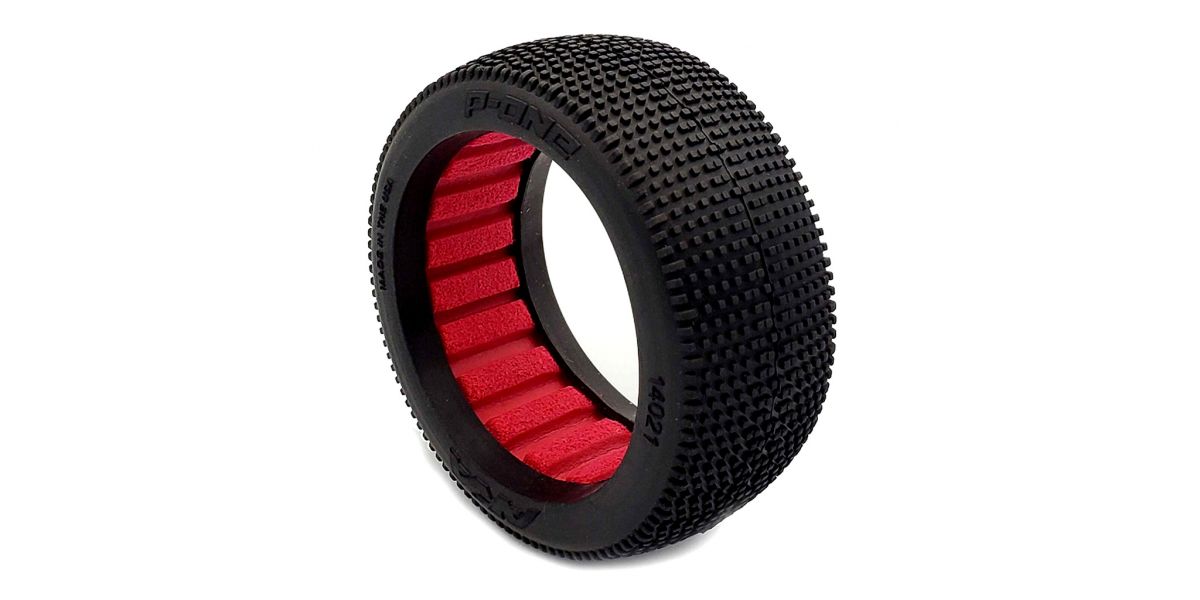 P-One Soft Longwear 1/8th Buggy Tyre & Insert Only Deal - 1 Set