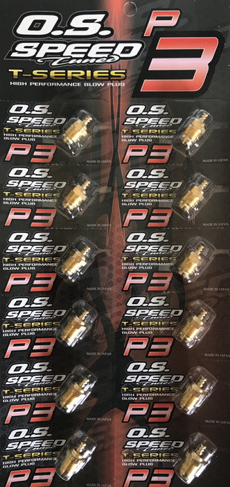 P3 Gold Glow Plug for Off Road Engine