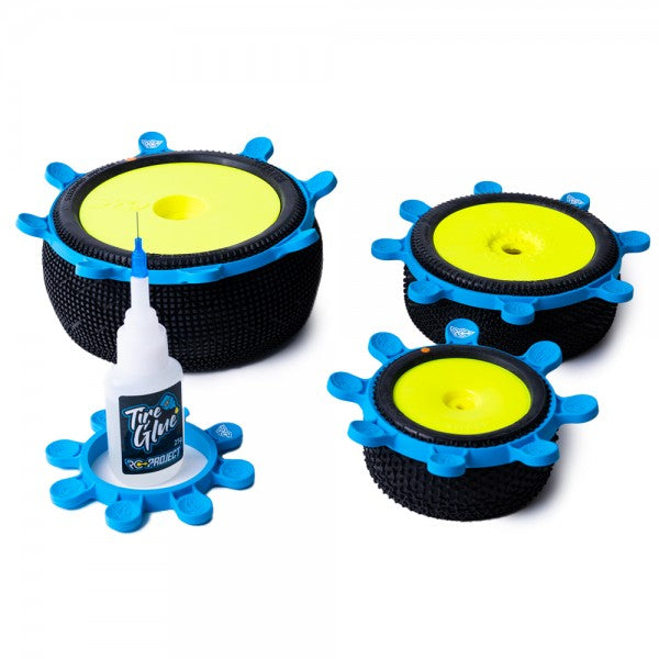 Tyre Gluing Bands - Blue