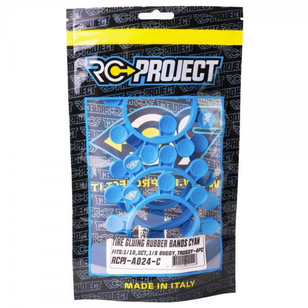 Tyre Gluing Bands - Blue