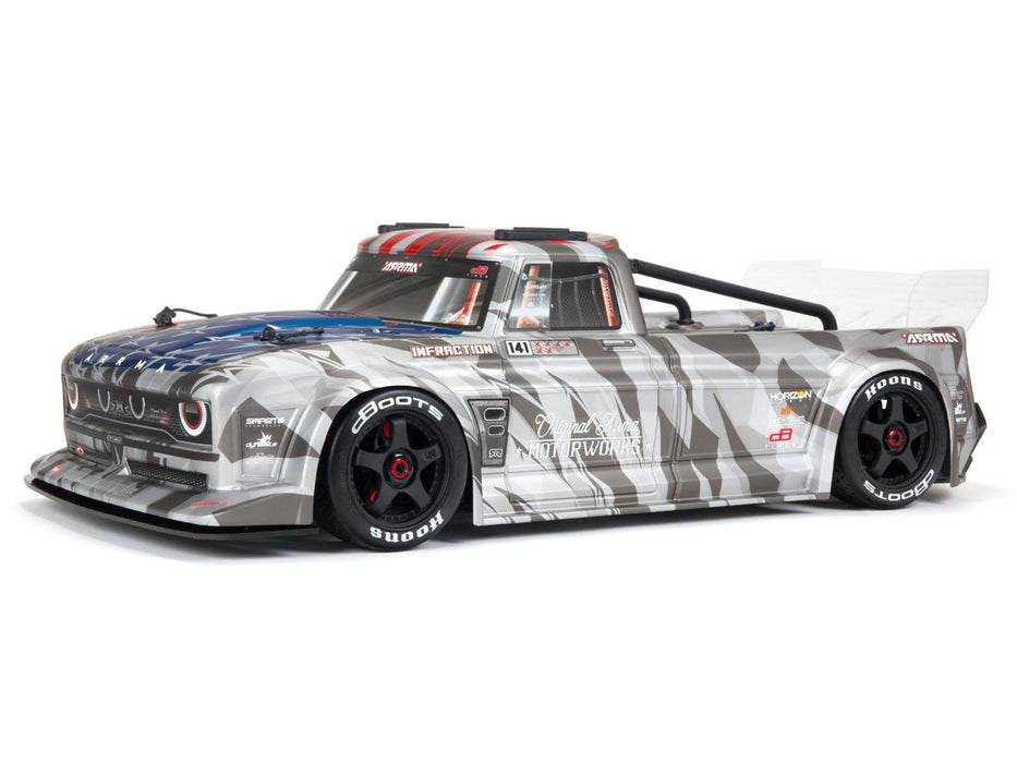Infraction 6S BLX RTR 1/7th Electric Truck - Silver *
