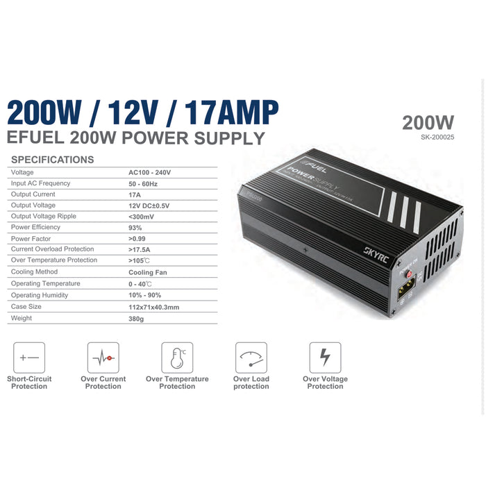 17A Power Supply PSU 200W