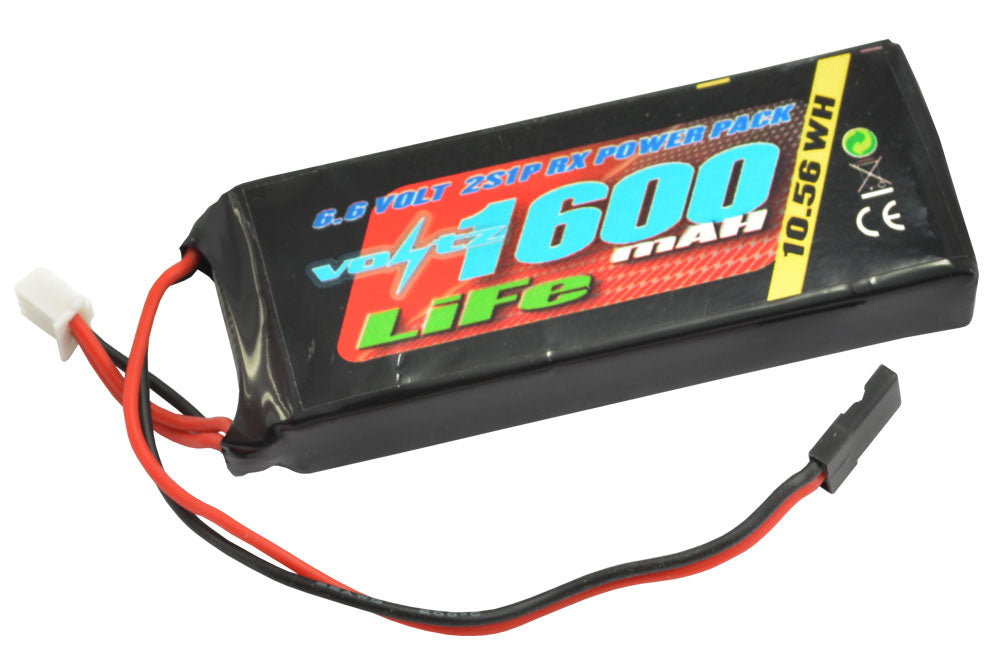 1600mah 2s Life Battery - Straight