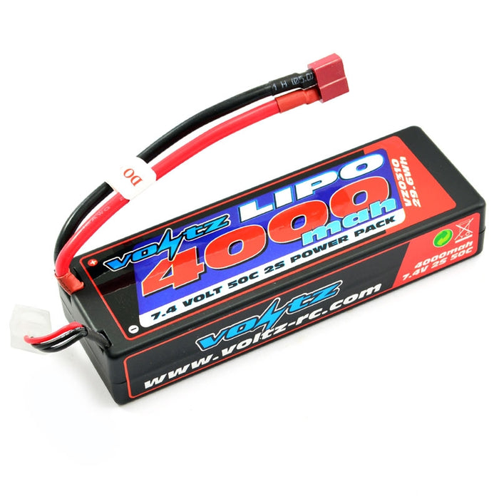 Lipo Stick Battery Pack Hard Case 4000mah 7.4v 30c